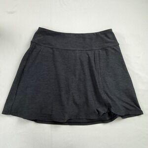 Title Nine Charcoal Grey Athletic Skort Workout Tennis Golf Athleisure Size S